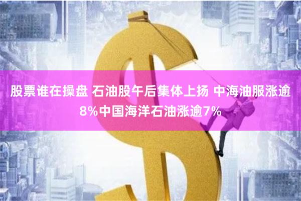 股票谁在操盘 石油股午后集体上扬 中海油服涨逾8%中国海洋石油涨逾7%